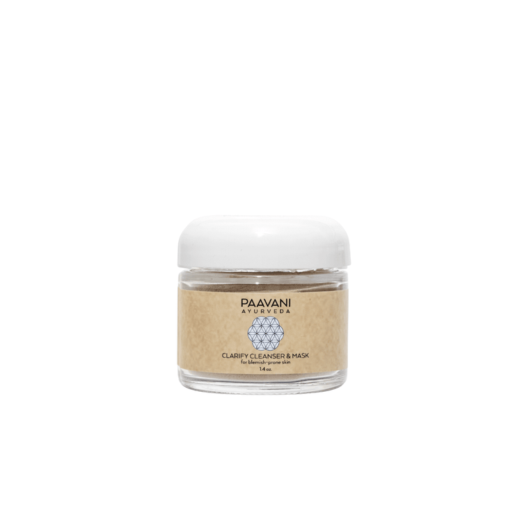 Clarify Cleanser & Mask | Ayurvedic Cleansing Grains for Blemish-Prone Skin 2 oz / Glass Jar variant_skuc