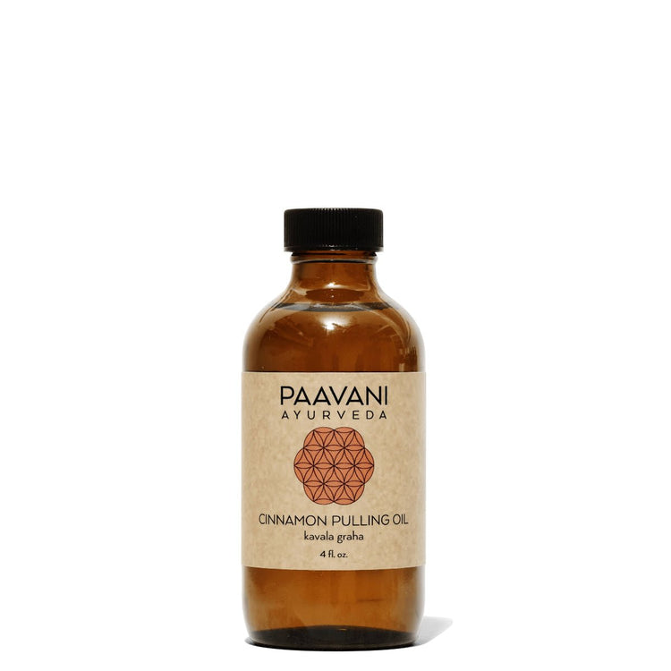 Cinnamon Pulling Oil | Ayurvedic Oil Pulling for Oral Health & Detoxification 8 fl oz variant_skuc