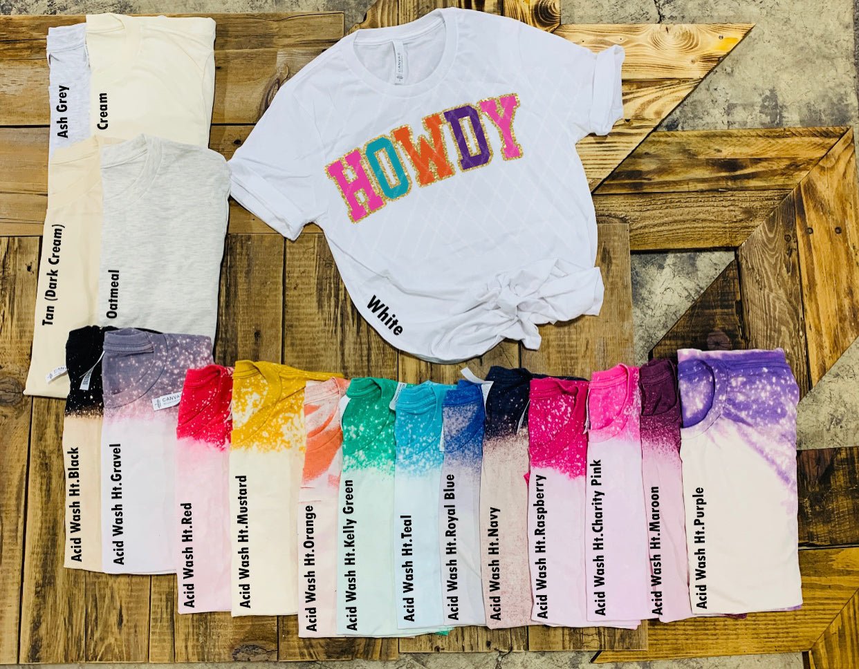 New product Acid Wash Ht. Purple Tee / S variant_skuc
