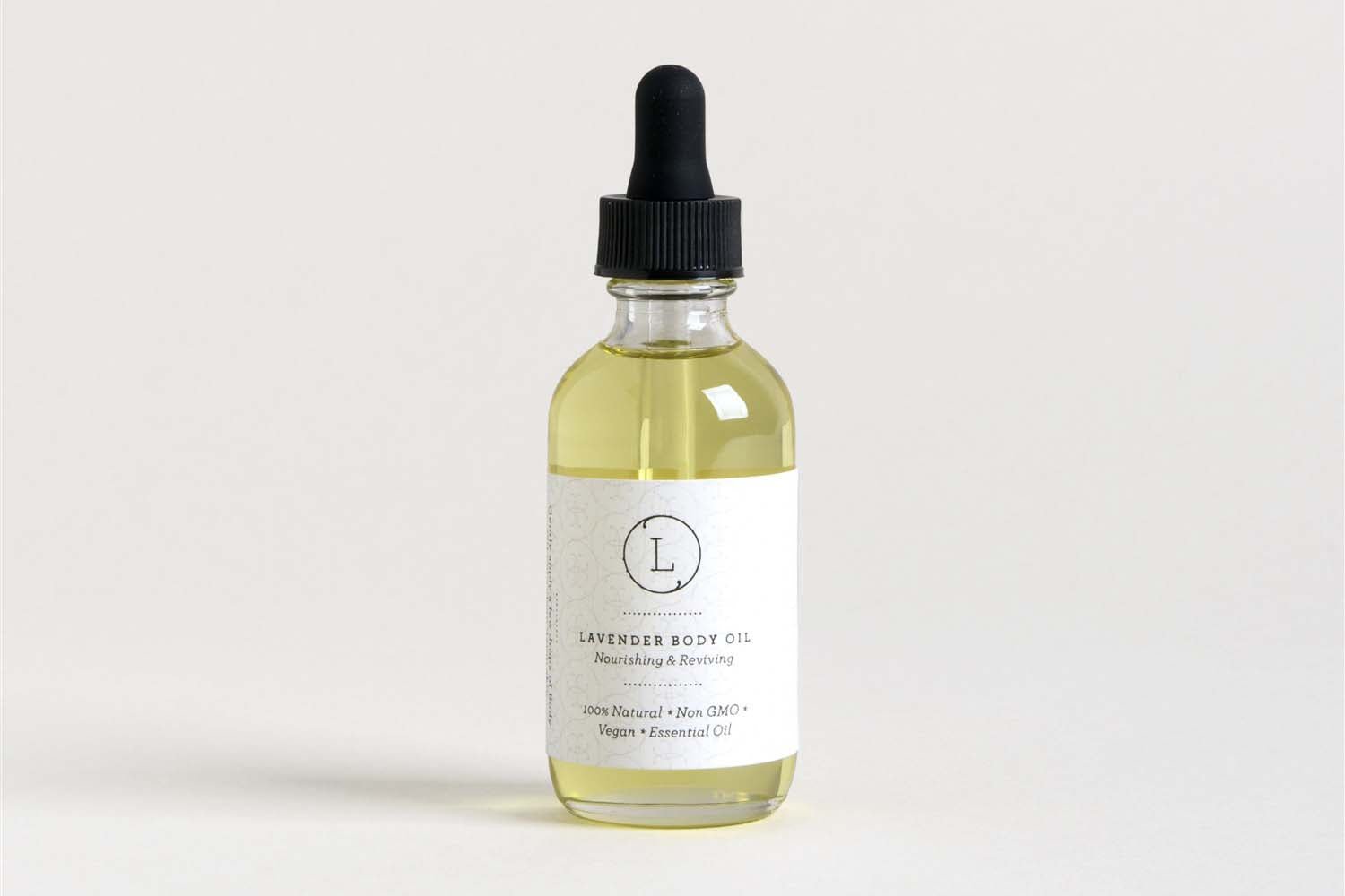 Lavender Body Oil, Natural Moisturizing Body Oil variant_skuc