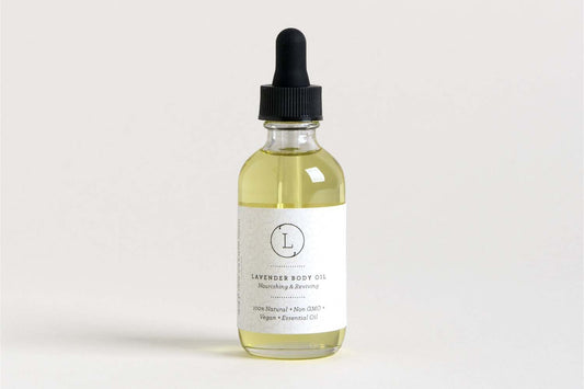 Lavender Body Oil, Natural Moisturizing Body Oil variant_skuc