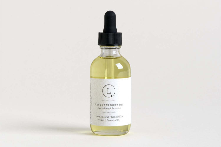 Lavender Body Oil, Natural Moisturizing Body Oil variant_skuc