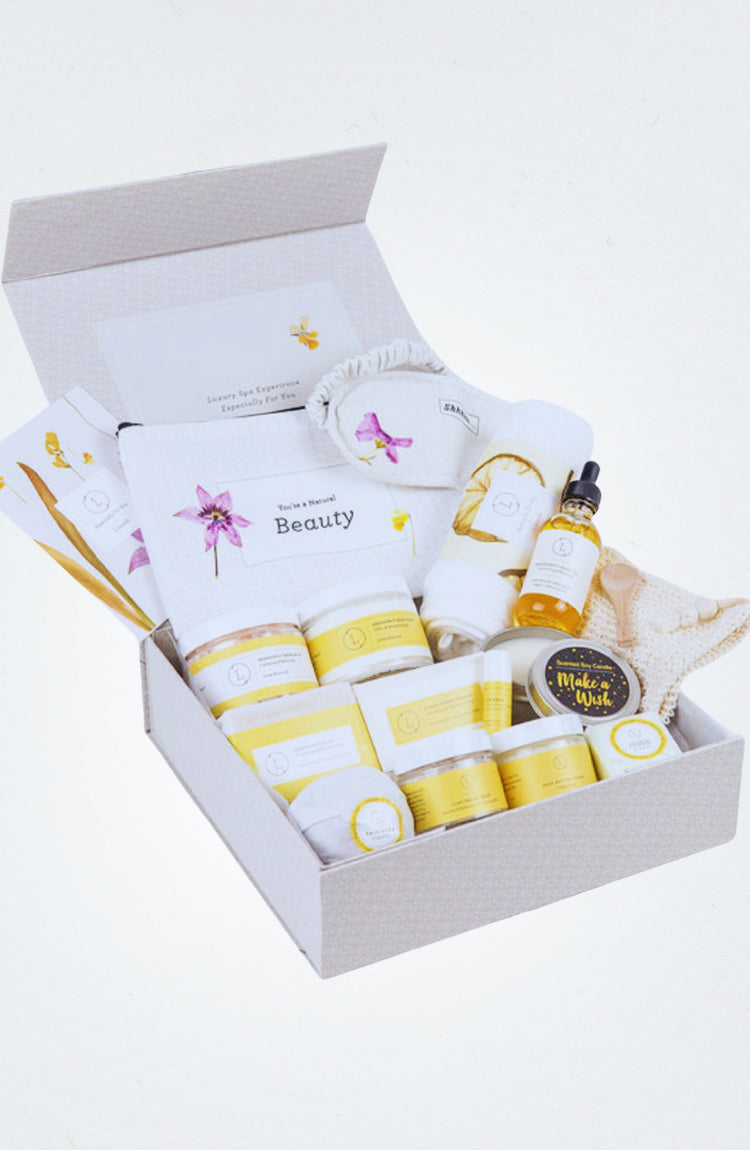Cheer up Citrus Sunshine Gift Basket, Natural Care Package, Recovery Gift, New home gift, Attention Gift Yes variant_skuc