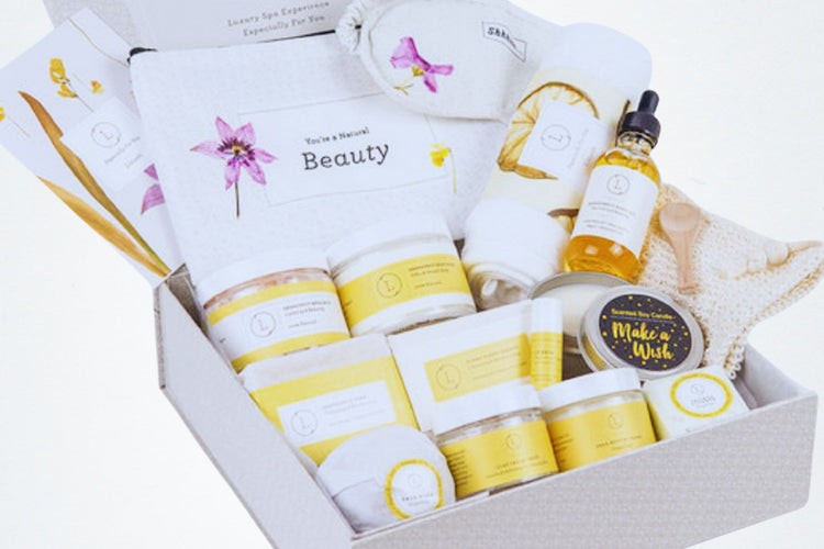 Cheer up Citrus Sunshine Gift Basket, Natural Care Package, Recovery Gift, New home gift, Attention Gift Yes variant_skuc