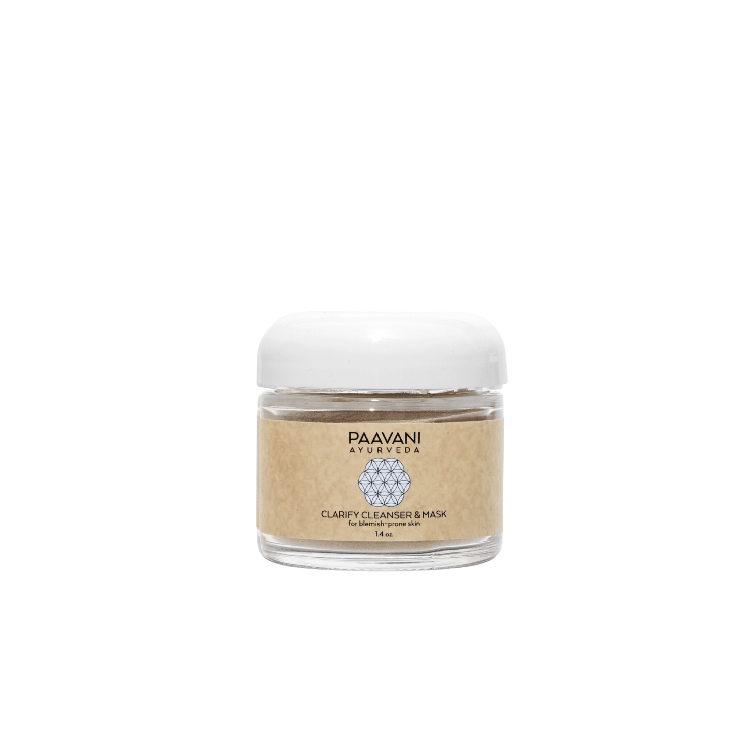 Clarify Cleanser & Mask | Ayurvedic Cleansing Grains for Blemish-Prone Skin 2 oz / Glass Jar variant_skuc