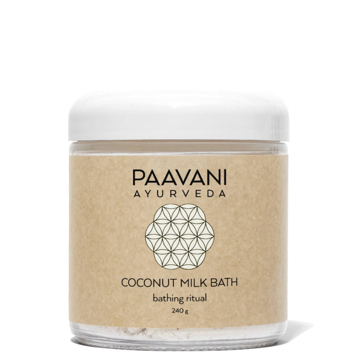 Coconut Milk Bath | Ayurvedic Herbal Soaking Ritual for Skin & Spirit Compostable Refill variant_skuc