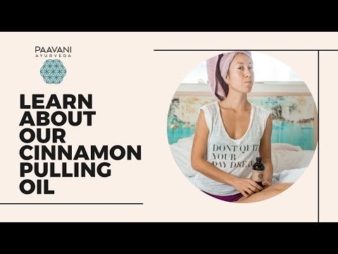 Cinnamon Pulling Oil | Ayurvedic Oil Pulling for Oral Health & Detoxification 8 fl oz variant_skuc