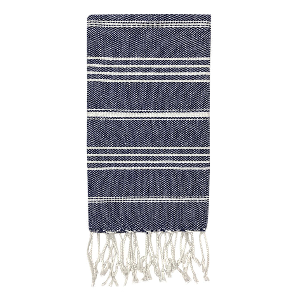 Classic Turkish Hand Towel Black variant_skuc