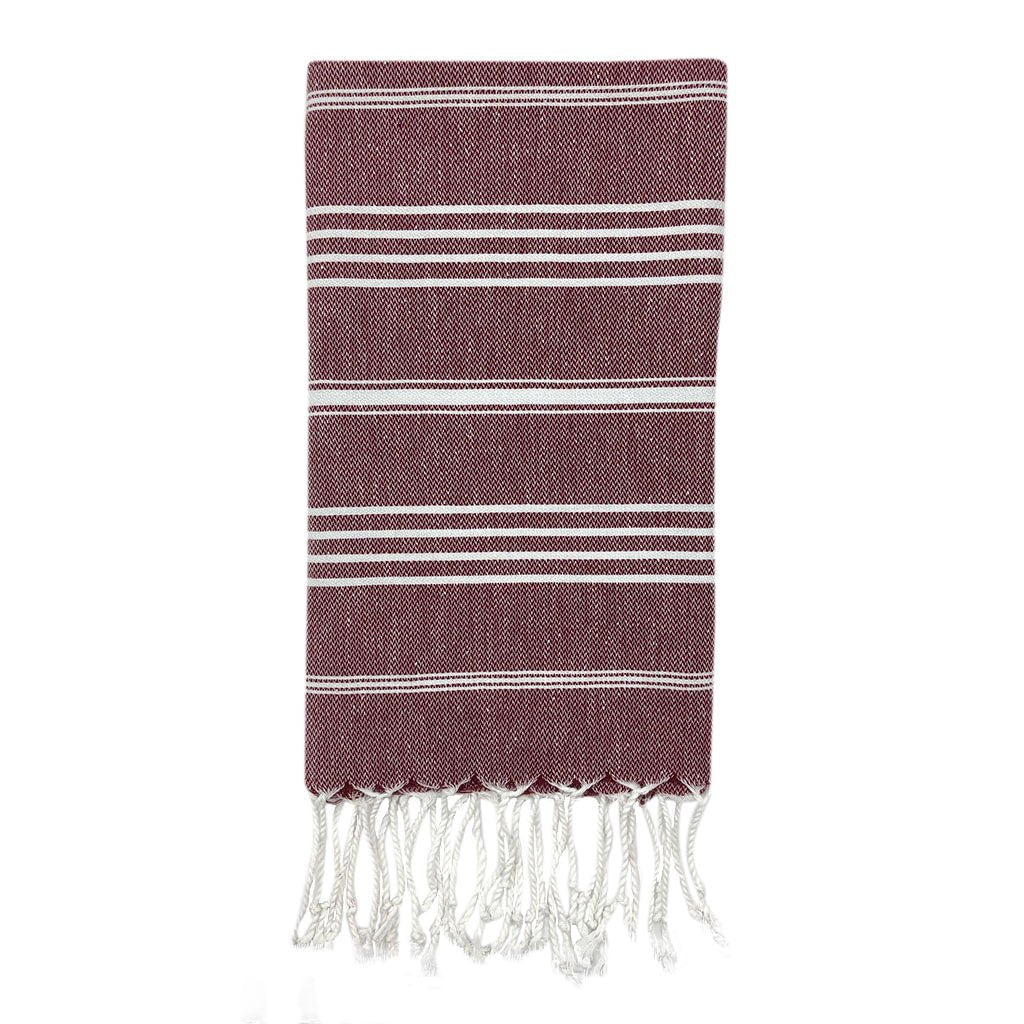Classic Turkish Hand Towel Black variant_skuc